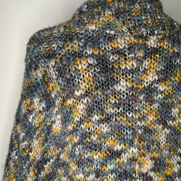 VTG Chunky Wool Jillian Nicole Knit One Button Cardigan Sweater - Picture 14 of 15